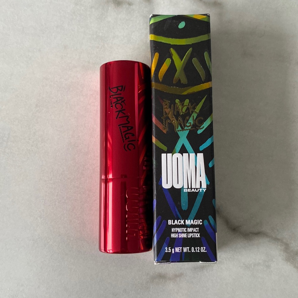 NWT Uoma Beauty Black Magic Hypnotic Impact High Shine Lipstick - LOVE